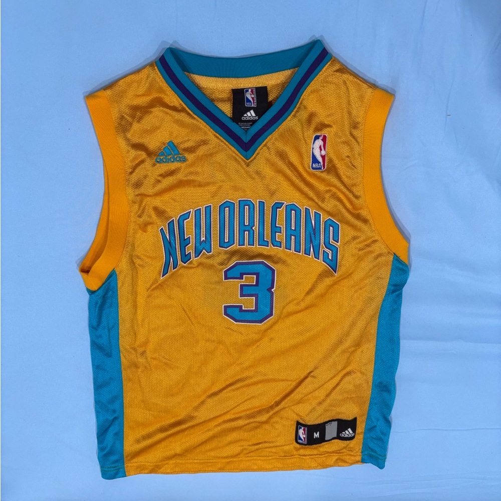 Authentic Chris Paul New Orleans Adidas Jersey 
Child’s medium
